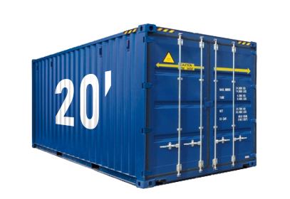 20ft standard shipping container