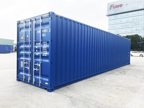 40ft standard shipping container exterior